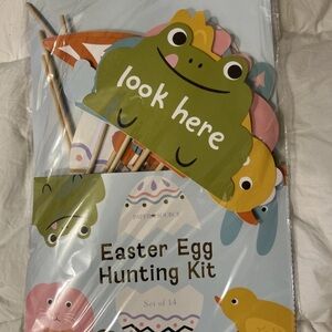 Paper Source Frog & Pastel Character Easter Egg Hunting Kit
